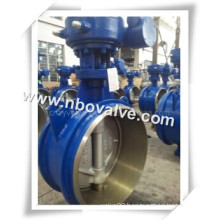 PTFE Lined Welded Butterfly Valve (D47H-20")